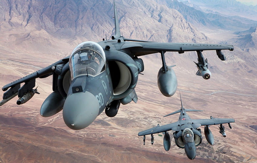 avião, Deserto, Militar, Harrier, Aeronave, AV 8B Harrier II / e Mobile Backgrounds, boeing av 8b harrier ii papel de parede HD