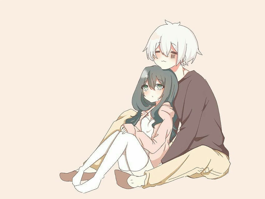 Pin on adorable anime couples, hugging anime couple HD wallpaper | Pxfuel