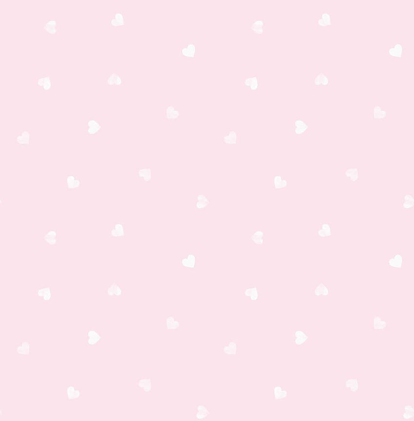 Pastel Pink White Pearlescent Love Heart Girls Kids Nursery Baby, welcome baby HD phone wallpaper