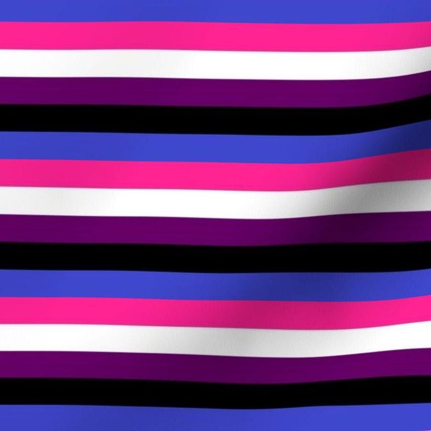 Genderfluid Pride Stripes, genderfluid flag HD phone wallpaper