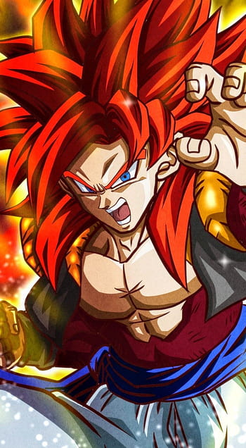 🏴‍☠️Nasdorachi🏴‍☠️ on X: SSJ4 Gogeta mobile wallpaper you