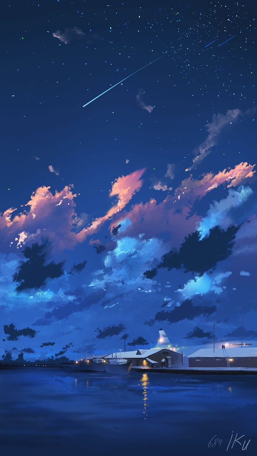 61+] Cool Anime Landscape Wallpapers - WallpaperSafari