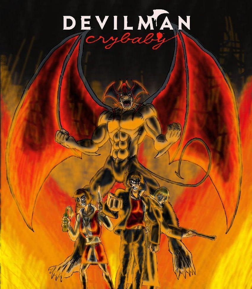Devilman Crybaby oleh NeckOfSteel wallpaper ponsel HD