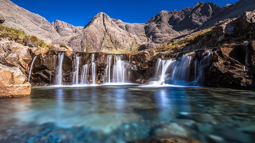 Ultimate Tour of Scotland & Ireland : 25 days 24 nights : Scotland, waterfall estonia HD wallpaper