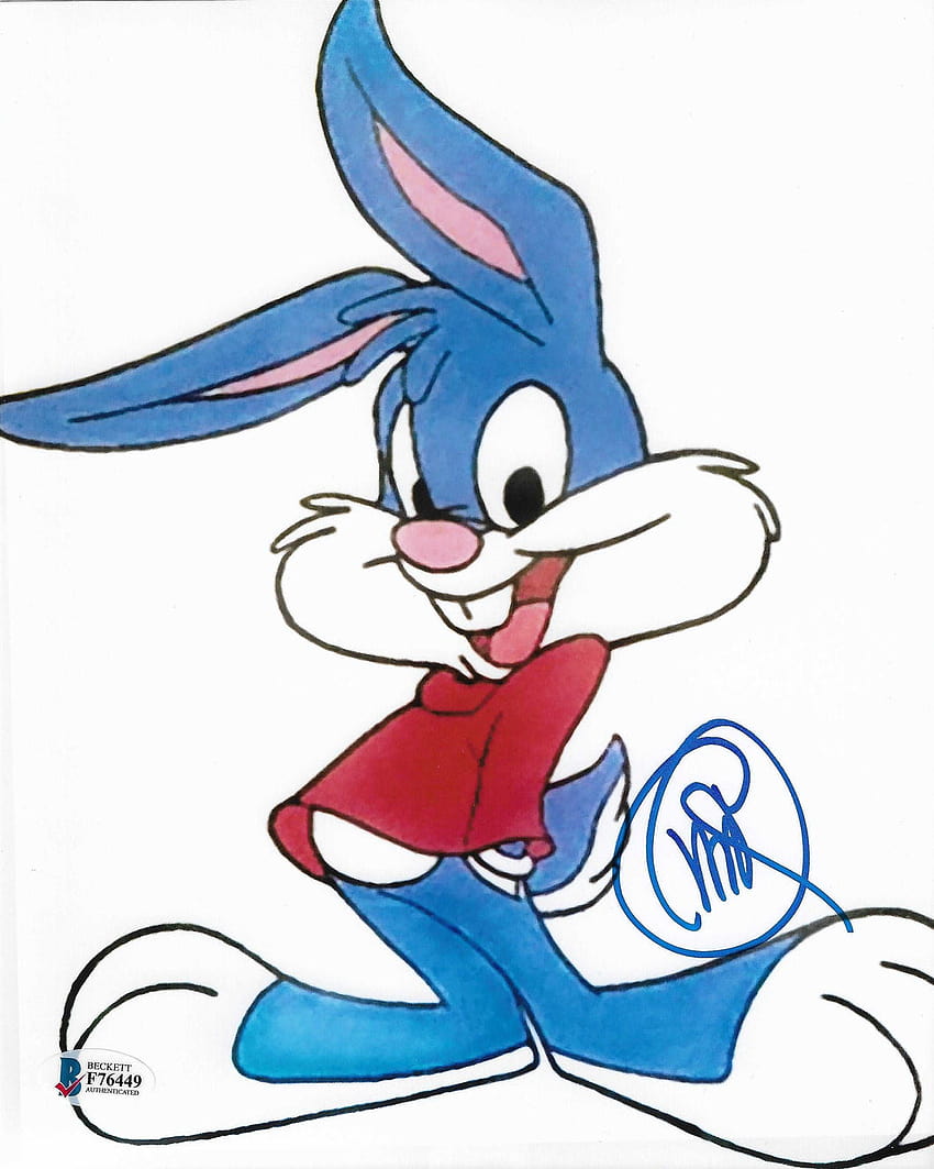 CHARLIE ADLER Signed 8x10 Buster Bunny Tiny Toon Adventures – OC ...