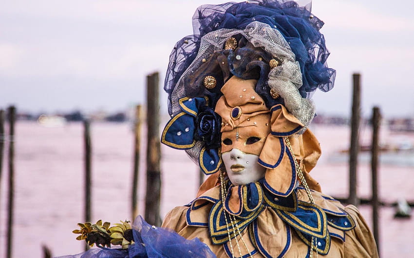 Dans : 13 Striking Of Venice Carnival, le carnaval de venise Fond d'écran HD