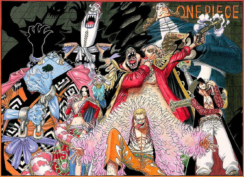 One Piece Pre, siete señores de la guerra de una sola pieza fondo de pantalla