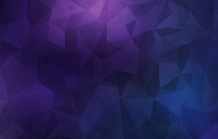 wall, texture, blue, background, grunge, violet, polygon, blue polygons HD wallpaper