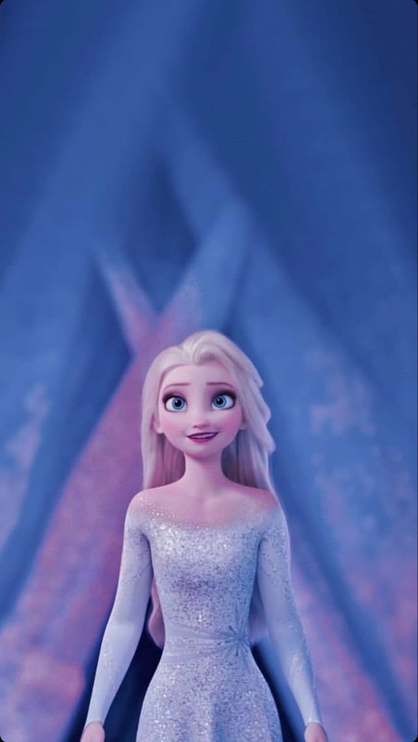 ➵ 엘사, 디즈니 겨울왕국 2 HD 전화 배경 화면