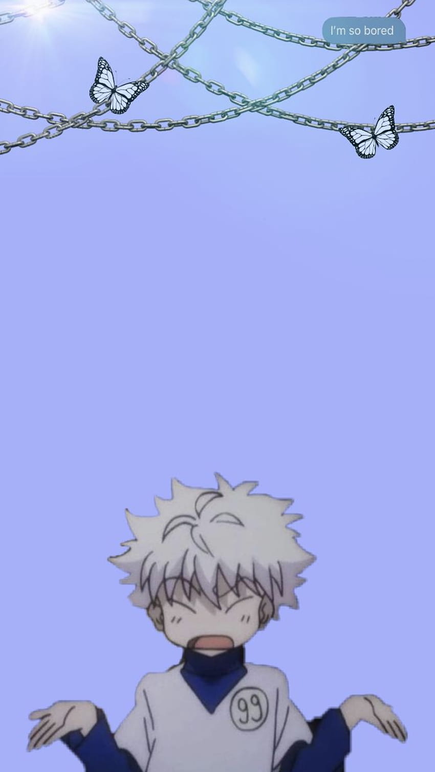 Download Killua Phone  Technology and Entertainment Come Together Wallpaper   Wallpaperscom