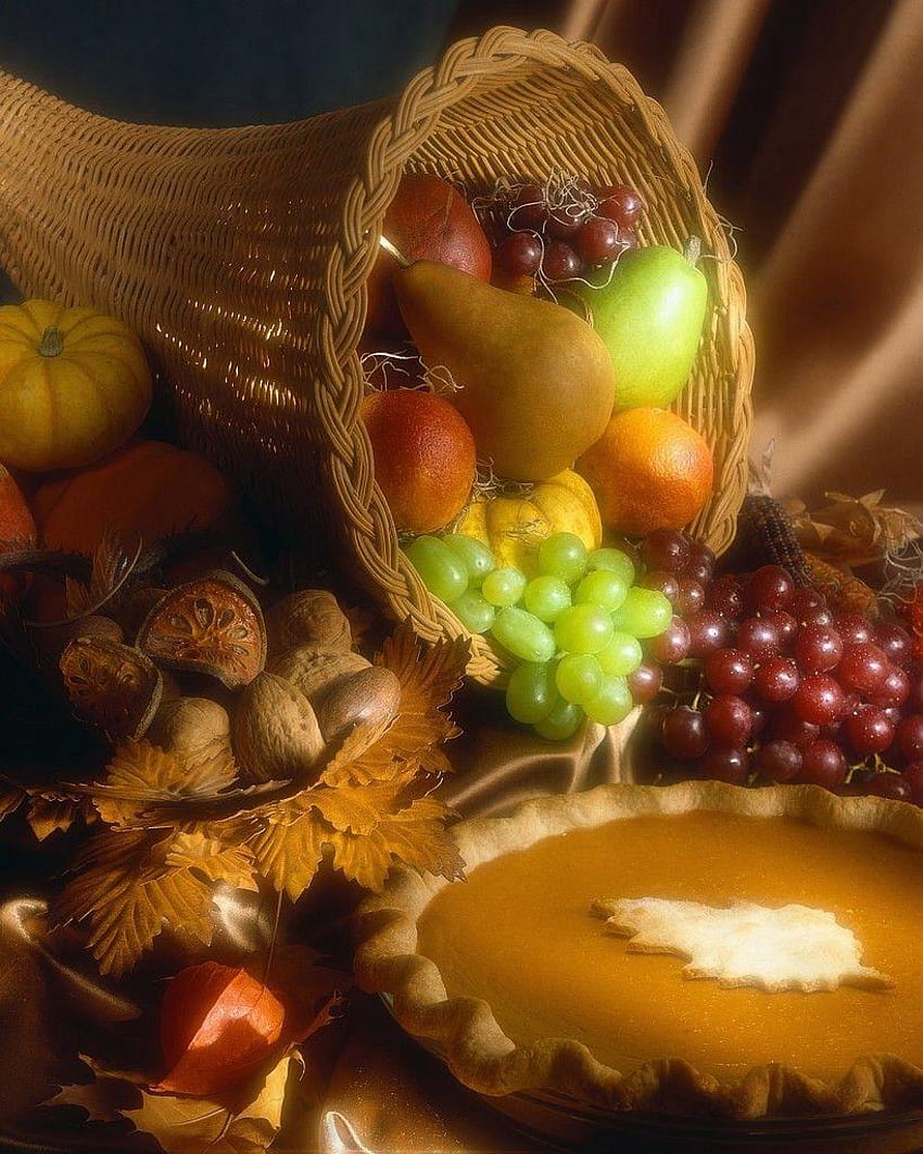 Thanksgiving Food Harvest HD phone wallpaper