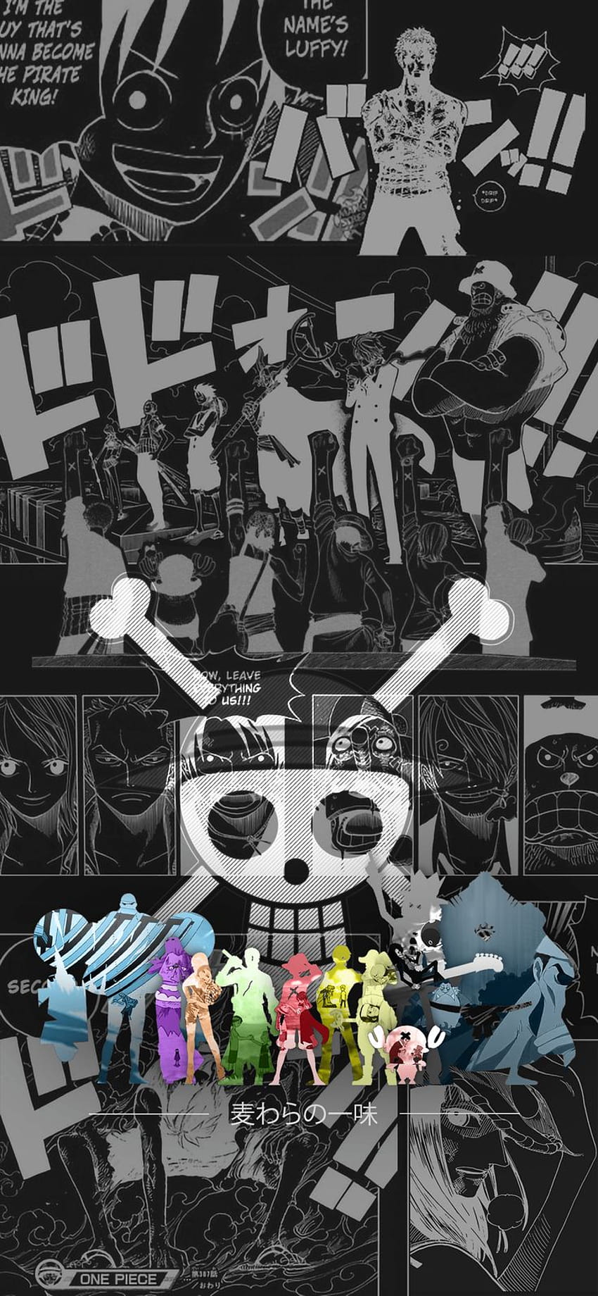 One Piece iPhone Entdecken Sie mehr, Ace, Schwarz, hohe Auflösung, Startschirm-Wallpap…, One Piece Android HD-Handy-Hintergrundbild
