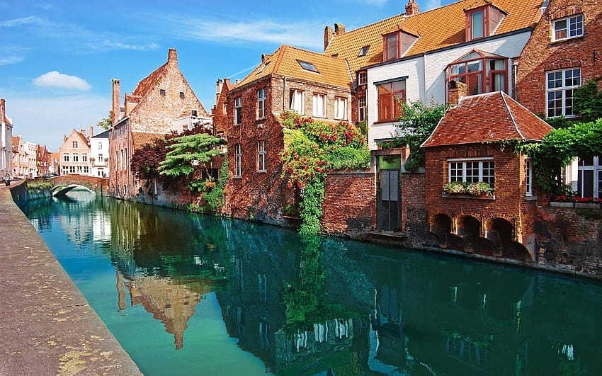 Bruges, Belgium :, bruges belgium HD wallpaper