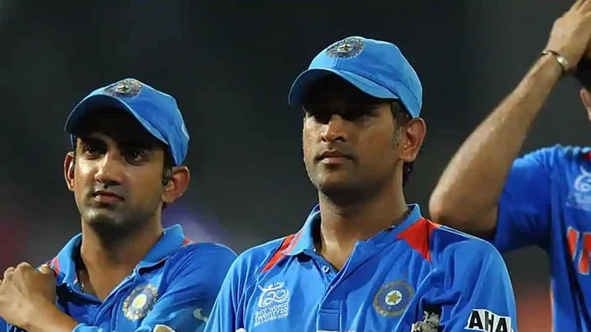 On what basis can he be selected': Gautam Gambhir on MS Dhoni's HD wallpaper