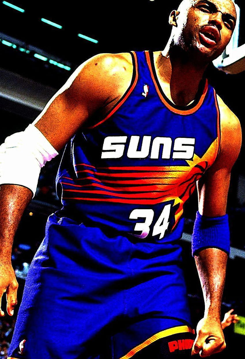 Download Charles Barkley Phoenix Suns Nba Basketball Player Wallpaper   Wallpaperscom