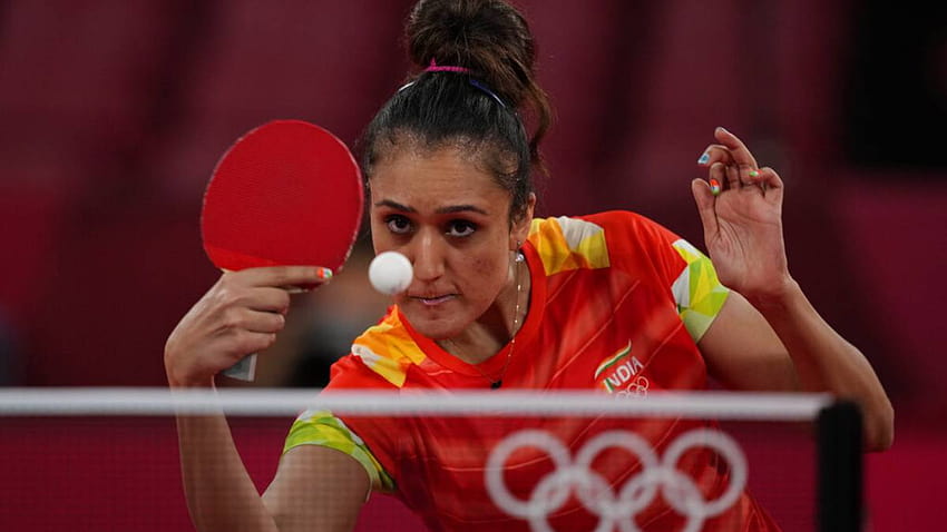 Manika Batra refuses national coach's help during first round match at Tokyo Olympics HD wallpaper