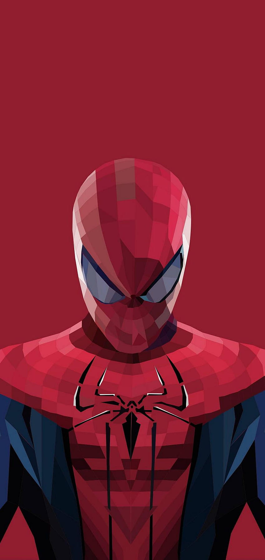 Samsung A50 Spiderman, Spider-Man-Kerbe HD-Handy-Hintergrundbild