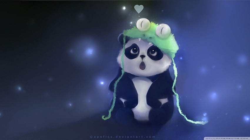 Cute Panda, panda google chrome background HD wallpaper