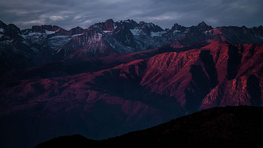 7680x4320 Red Mountain Range Highlands , Hintergründe und HD-Hintergrundbild