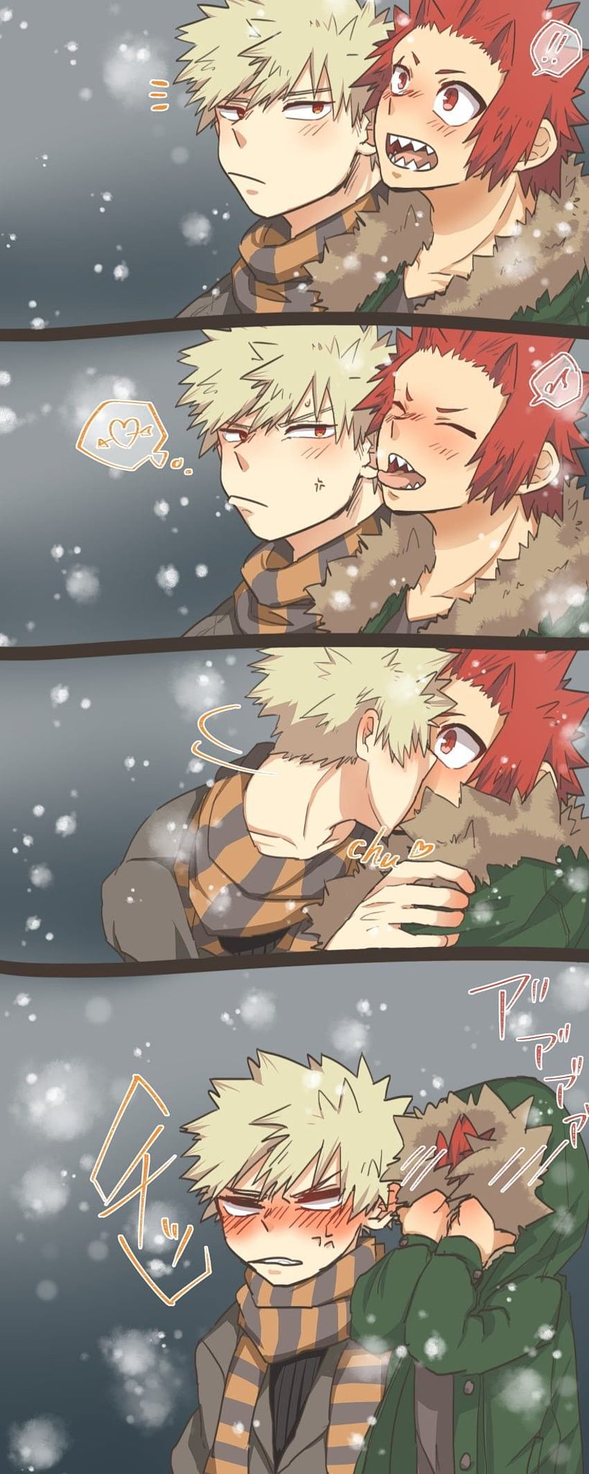 Bakugou Katsuki × Kirishima Eijirou, bakukiri HD phone wallpaper | Pxfuel