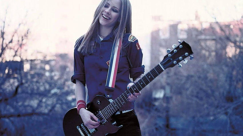 Avril Lavigne, personne n'est dupe Fond d'écran HD