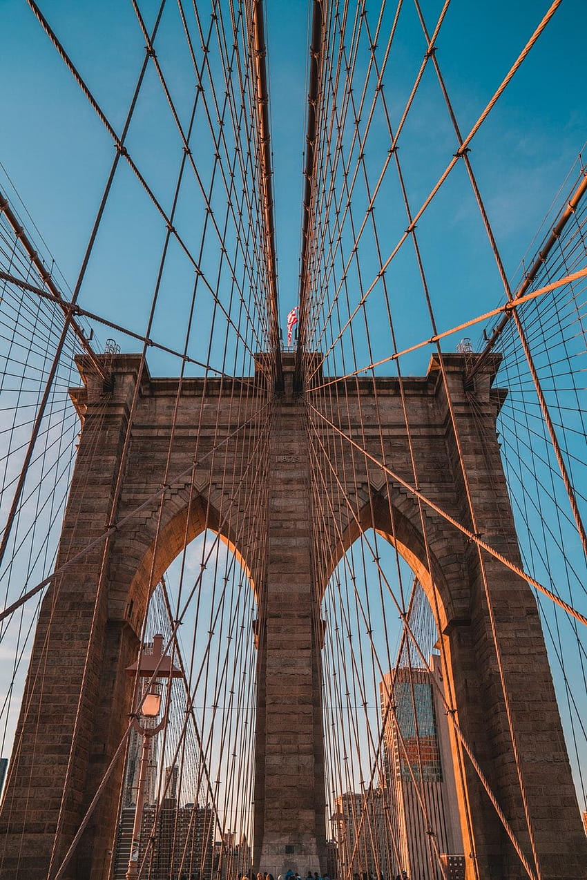 50 Pont de Brooklyn Fond d'écran de téléphone HD