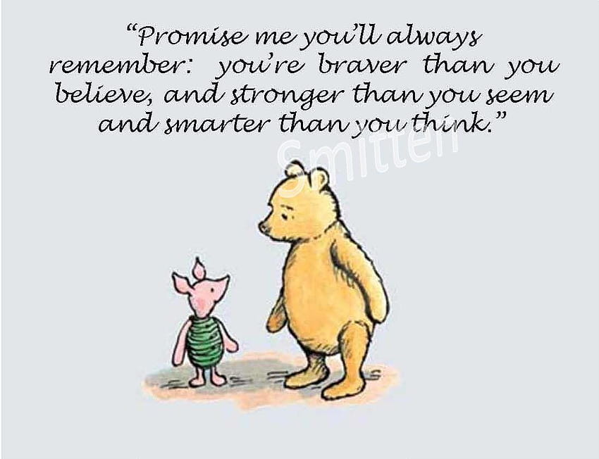 Winnie The Pooh Goodbye Quotes, winnie the pooh quotes HD wallpaper