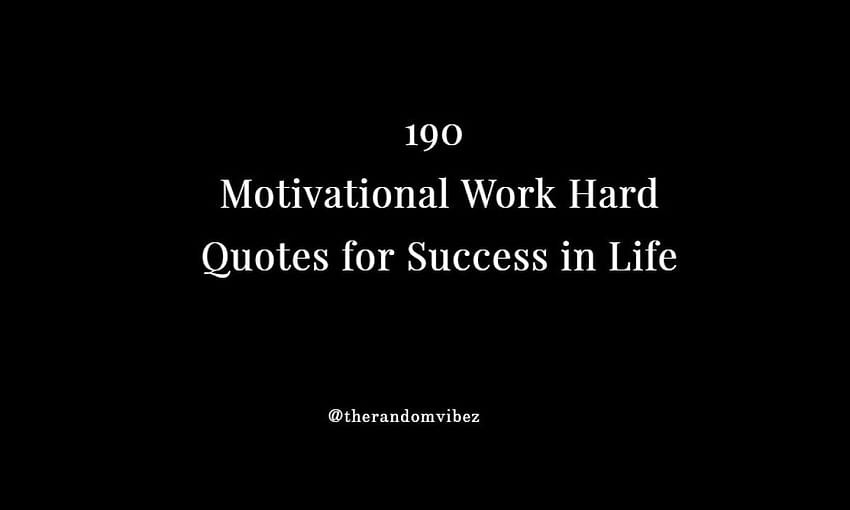 190 Motivational Work Hard Quotes and Sayings for Success in Life, women hardworking HD wallpaper