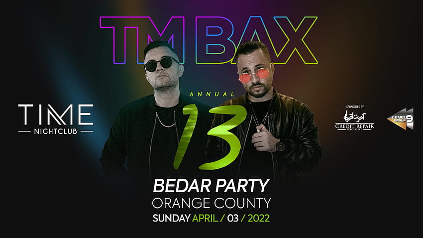 Purchase 13 Bedar Party in Orange County Feat TM BAX Tickets • PartyFixx.co HD wallpaper