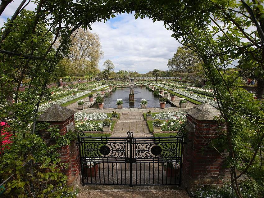 Princess Diana Honored With New Kensington Palace Garden, garden entrance HD wallpaper