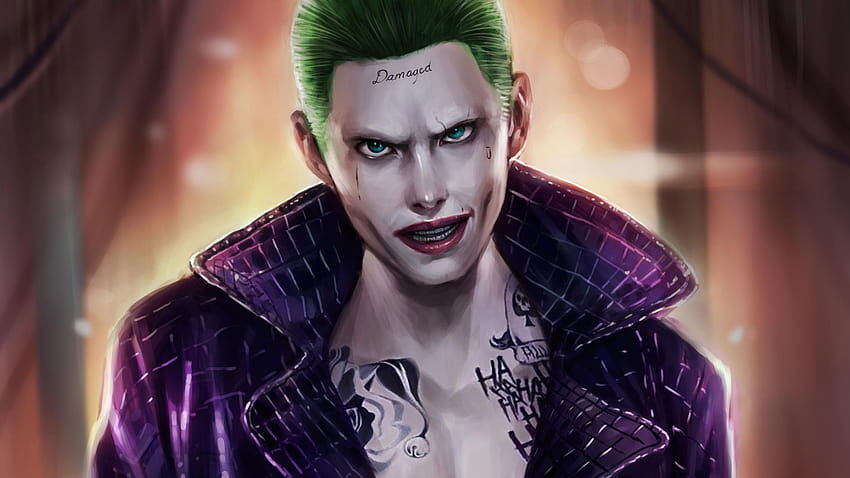 Joker Bad Guy Art, super-héros, arrière-plans et mauvais joker Fond d'écran HD