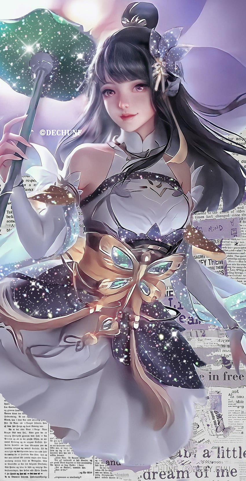 Anime Kagura Water Lily Starlight Terbaru MLBB Aesthetic wallpaper ponsel HD