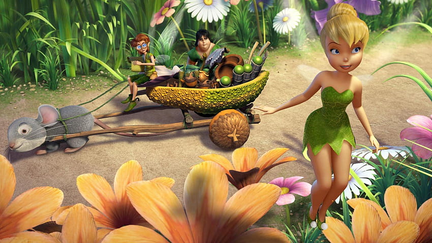 The Best Fairy Tale Tinker Bell Bobble And Clank Full, peri dan bunga Wallpaper HD