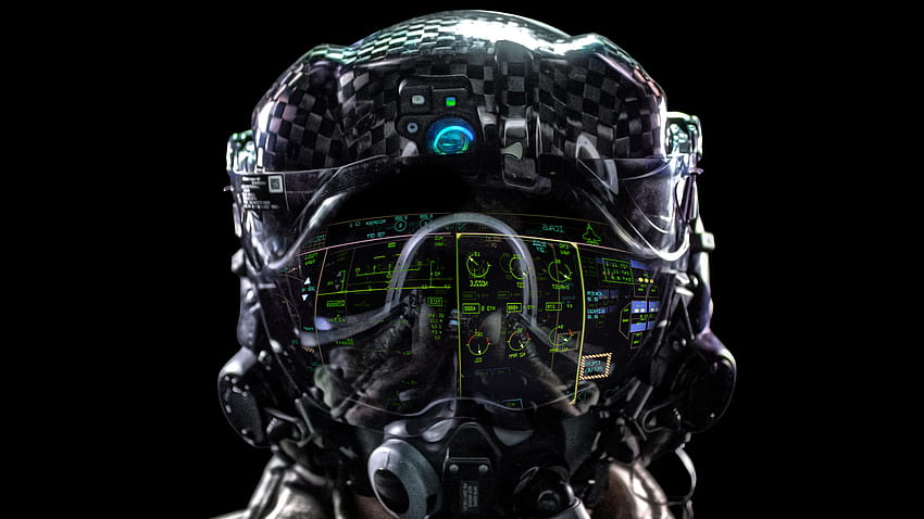 Collins Elbit Vision Systems merayakan pengiriman helm jet tempur F ke-1.000 Wallpaper HD