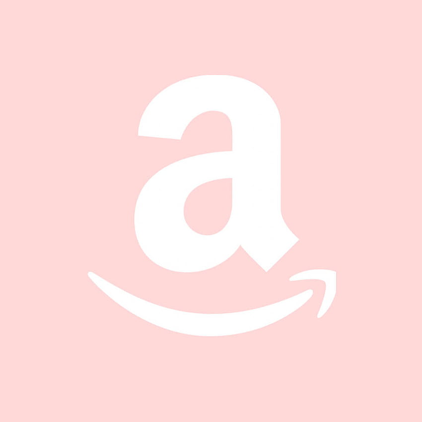 Amazon Logo Pastel Pink HD phone wallpaper