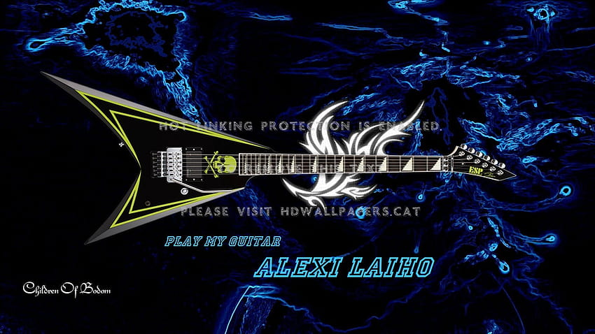 gitarre, alexi laiho HD wallpaper