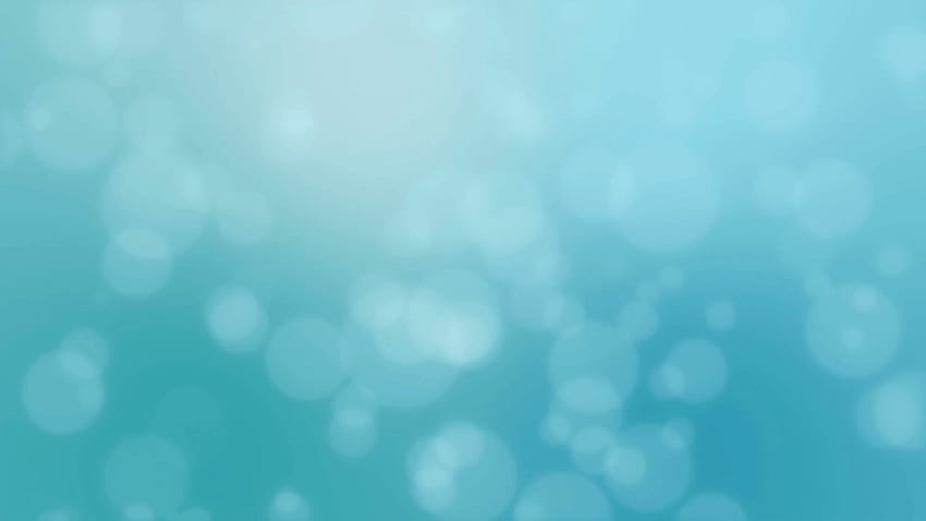 Beautiful Teal Blue Blurred Bokeh Glowing Particles Motion, teal background HD wallpaper