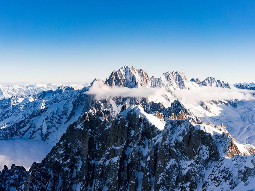 Wymagania dotyczące wspinaczki na Mont Blanc, Alpy Mont Blanc Tapeta HD