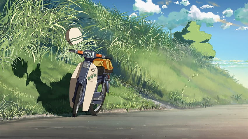 makoto shinkai anime HD wallpaper