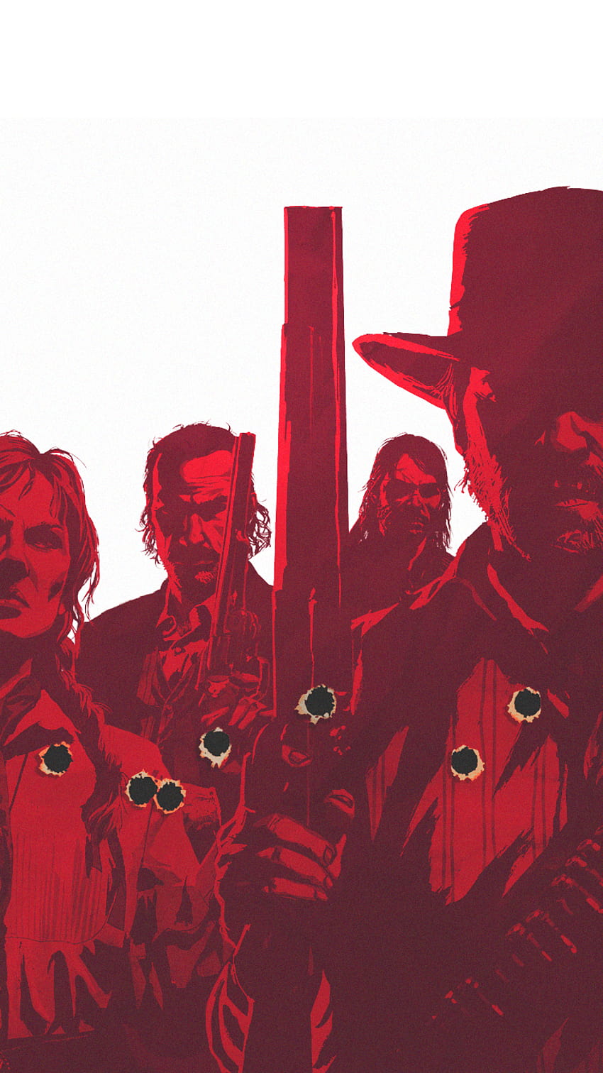 Telefon Red Dead Redemption II, smartfon Red Dead Redemption 2 Tapeta na telefon HD