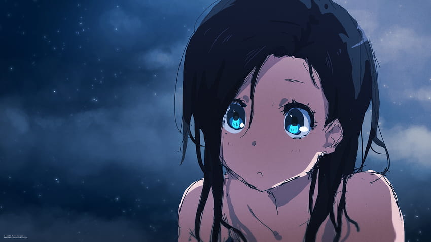 HD wallpaper anime anime girls original characters dark hair black hair   Wallpaper Flare