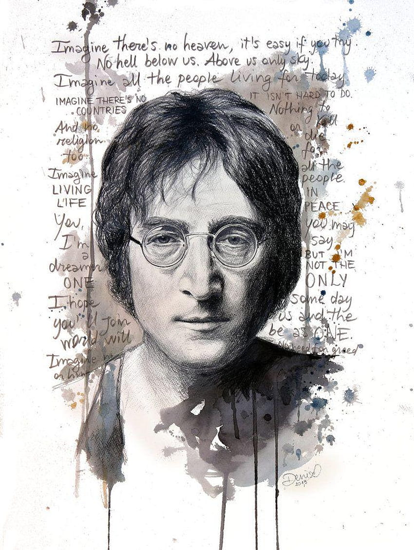 Imagine John Lennon Fond d'écran de téléphone HD