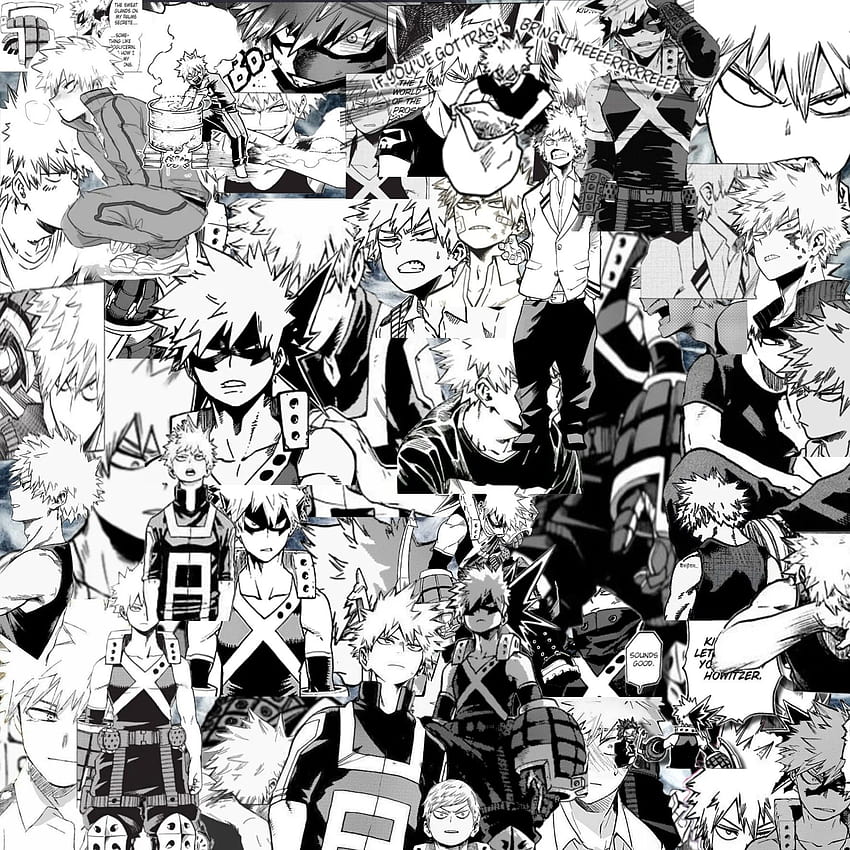 Manga Collage, bnha manga HD phone wallpaper | Pxfuel