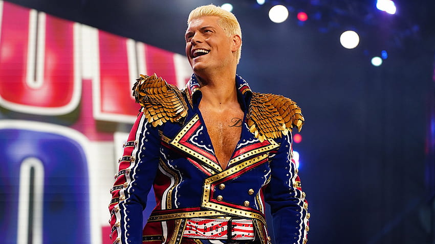 Cody Rhodes debütiert bei WWE Wrestlemania, nacem er AEW verlassen hat HD-Hintergrundbild
