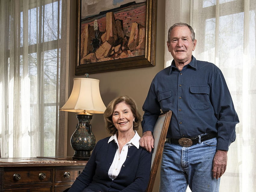 From Their Texas Ranch, George and Laura Bush Start at the Beginning HD wallpaper