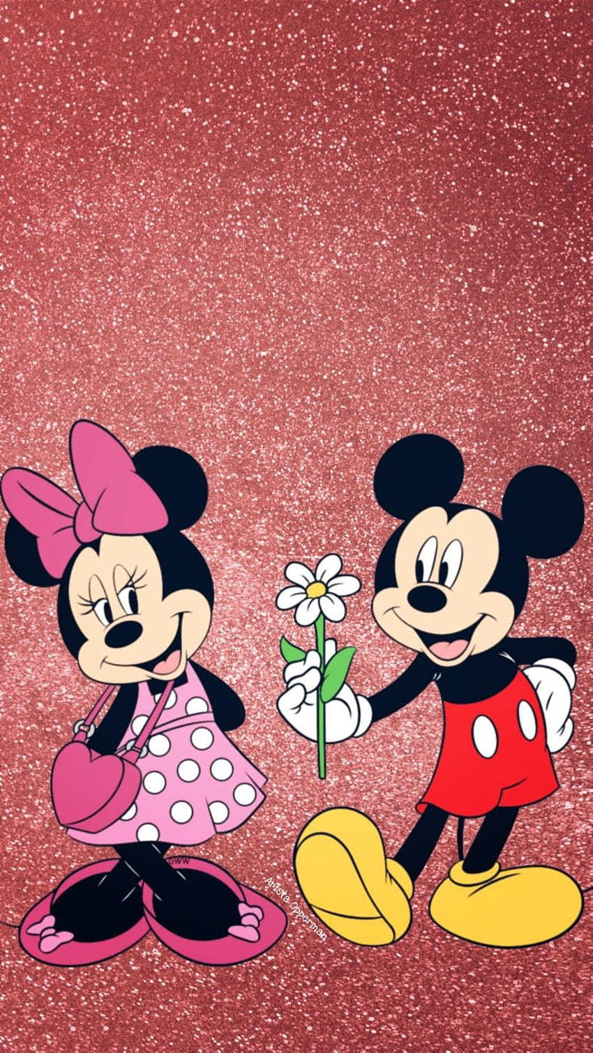 mickey ve minnie duvar kağıdı