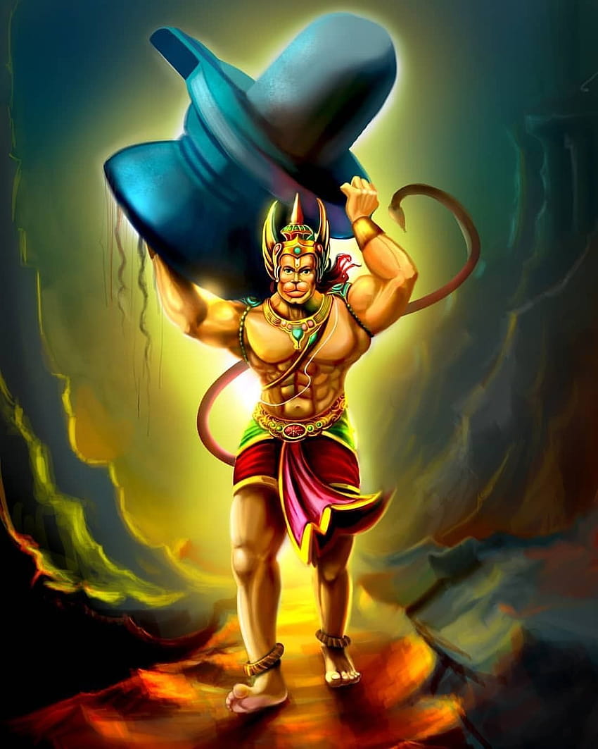 Lord Hanuman 3D, lord hanuman ji HD phone wallpaper