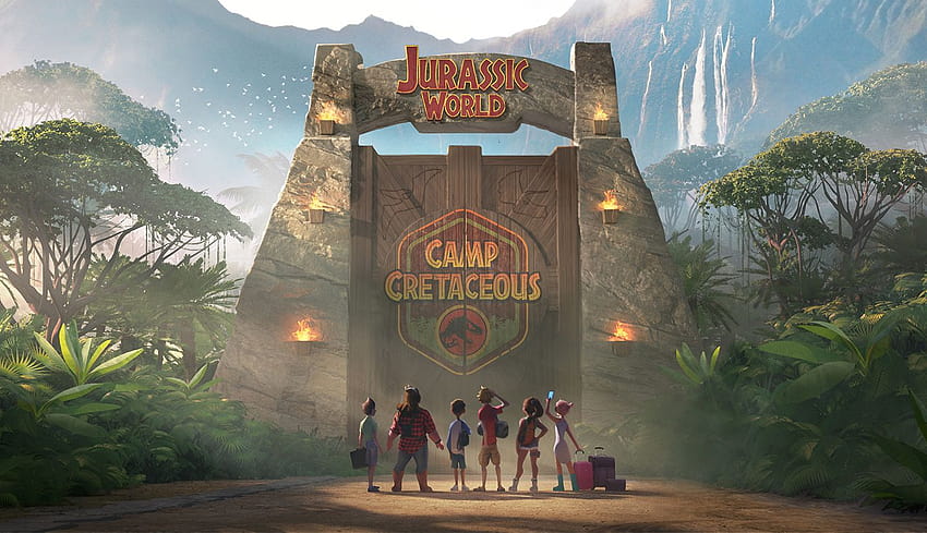 За какво е Jurassic World: Camp Cretaceous сезон 3 в Netflix?, Джурасик свят лагер Креда сезон 3 HD тапет