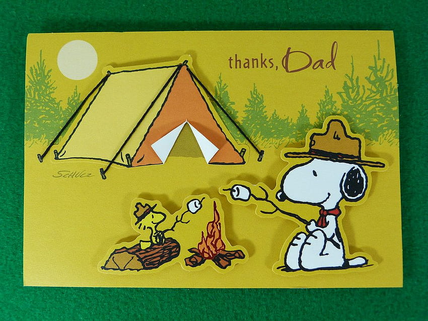 Tarjeta del día del padre Snoopy, día del padre snoopy fondo de pantalla |  Pxfuel