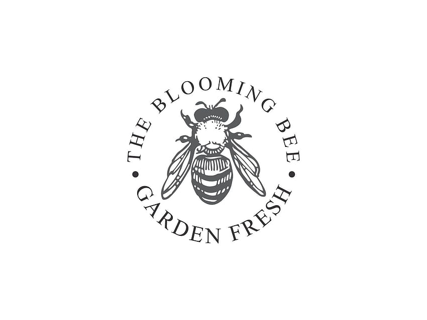 Минимално лого на пчела от Sayem на Dribbble, минималистично пчелно лого HD тапет